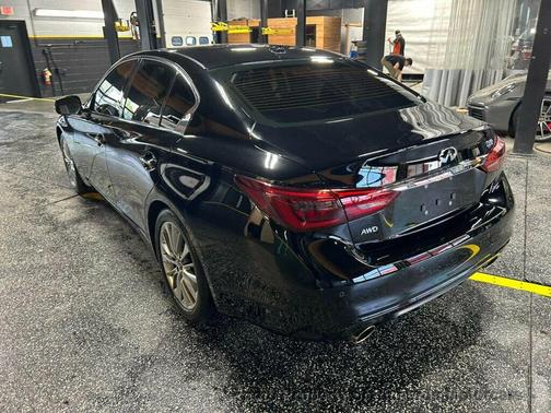 Black Obsidian 2024 INFINITI Q50 3.0t LUXE