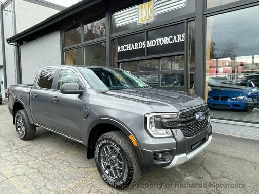 Azure Gray Metallic Tri-Coat 2024 Ford Ranger XLT