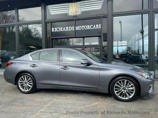 Graphite Shadow 2022 INFINITI Q50 3.0t LUXE