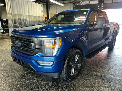 Atlas Blue Metallic 2022 Ford F-150 XLT