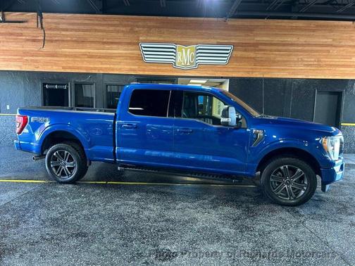Atlas Blue Metallic 2022 Ford F-150 XLT