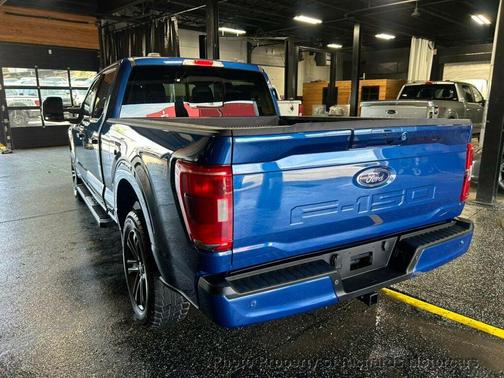 Atlas Blue Metallic 2022 Ford F-150 XLT