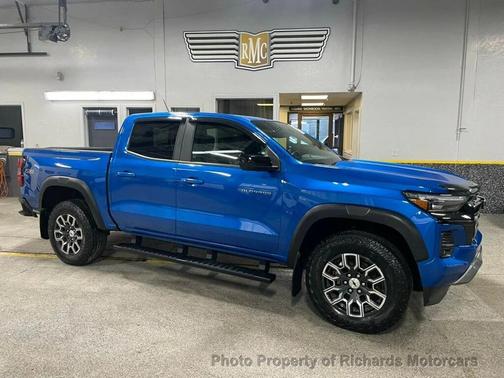 Glacier Blue Metallic 2023 Chevrolet Colorado Z71