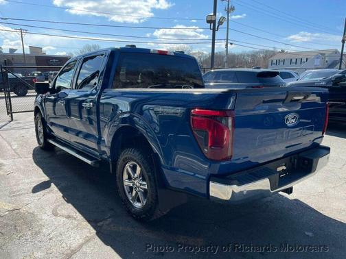 Antimatter Blue Metallic 2024 Ford F-150 XLT