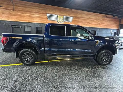 Atlas Blue Metallic 2025 Ford F-150 Tremor