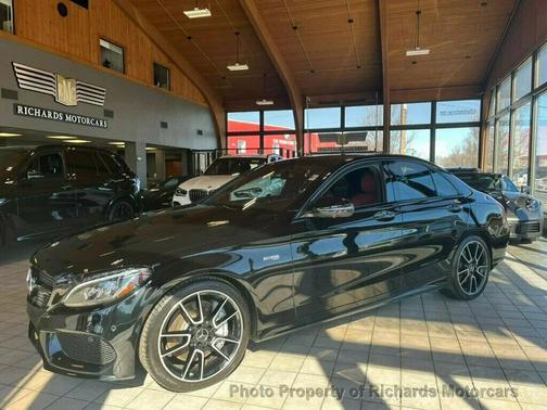 Black 2018 Mercedes-Benz AMG C 43 4MATIC