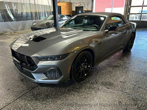 Carbonized Gray Metallic 2025 Ford Mustang GT Premium
