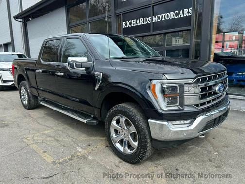 Agate Black Metallic 2022 Ford F-150 Lariat