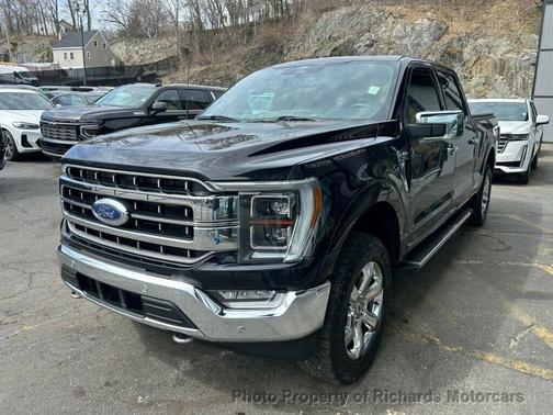 Agate Black Metallic 2022 Ford F-150 Lariat