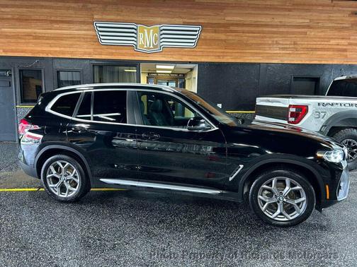 Black Sapphire Metallic 2023 BMW X3 xDrive30i