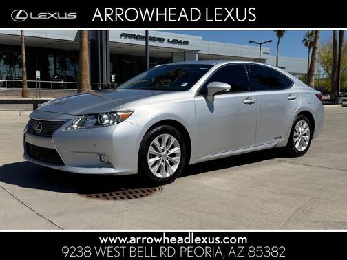 Silver Lining Metallic 2015 Lexus ES 300h Base