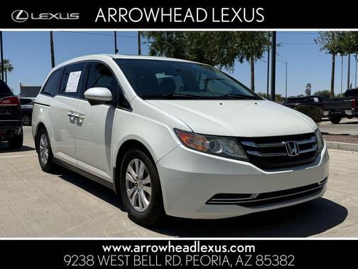 White Diamond Pearl 2016 Honda Odyssey EX-L