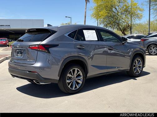 Nebula Gray Pearl 2016 Lexus NX 200t F Sport