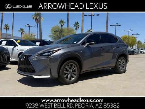 Nebula Gray Pearl 2016 Lexus NX 200t F Sport