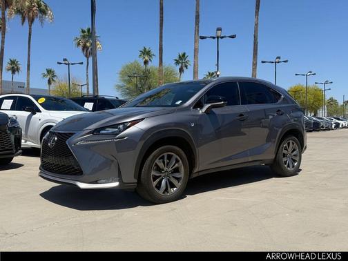 Nebula Gray Pearl 2016 Lexus NX 200t F Sport