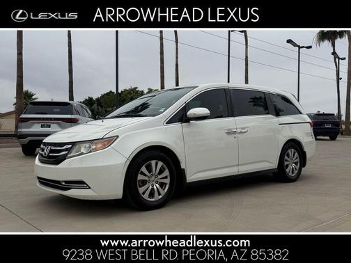 White Diamond Pearl 2016 Honda Odyssey EX-L