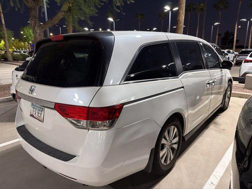 White Diamond Pearl 2014 Honda Odyssey EX-L