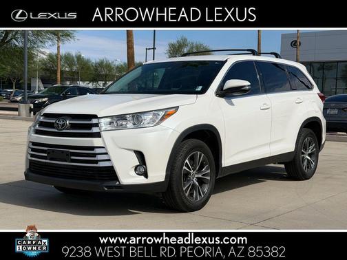 Blizzard Pearl 2019 Toyota Highlander LE Plus