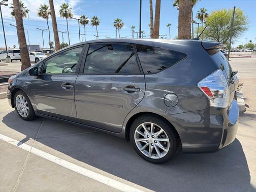 Magnetic Gray Metallic 2012 Toyota Prius v Five