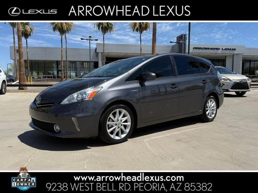 Magnetic Gray Metallic 2012 Toyota Prius v Five