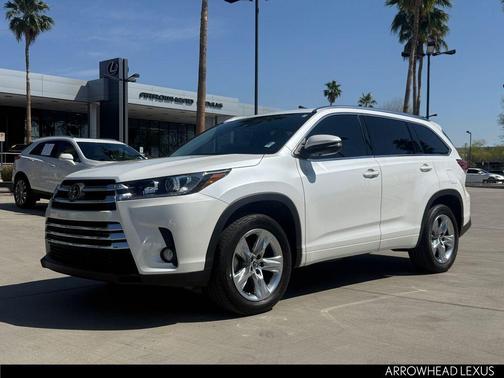 Blizzard Pearl 2018 Toyota Highlander Limited