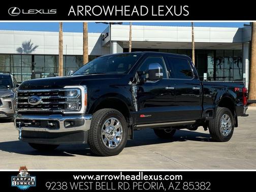 Agate Black Metallic 2023 Ford F-250 Lariat Truck