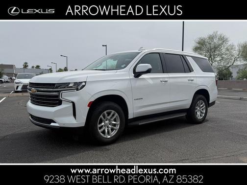 Summit White 2021 Chevrolet Tahoe LT