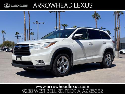 Blizzard Pearl 2016 Toyota Highlander Limited