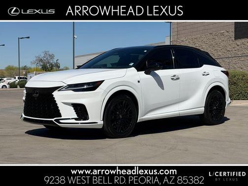 Ultra White 2023 Lexus RX 500h F SPORT Performance