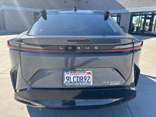 Cloudburst Gray 2023 Lexus RZ 450e Luxury
