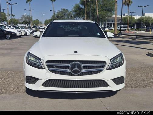 Polar White 2021 Mercedes-Benz C-Class Sedan