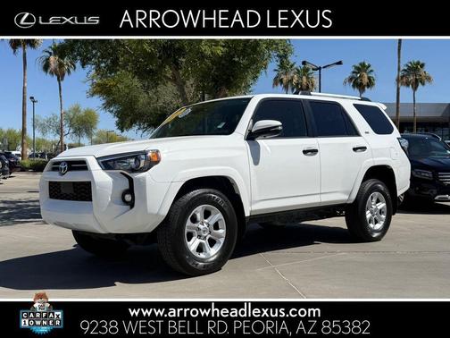 White 2022 Toyota 4Runner SR5 Premium