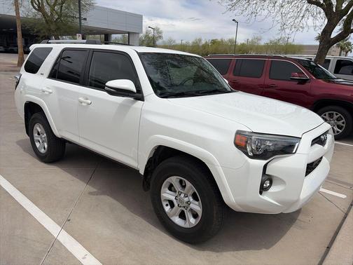 White 2022 Toyota 4Runner SR5 Premium
