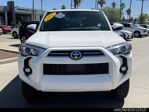 White 2022 Toyota 4Runner SR5 Premium