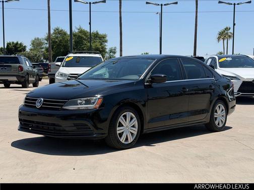 Black 2017 Volkswagen Jetta 1.4T S
