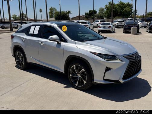 Silver Lining Metallic 2016 Lexus RX 350 Base