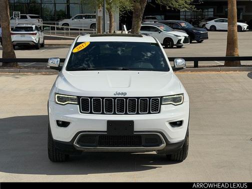 Bright White Clearcoat 2017 Jeep Grand Cherokee Limited