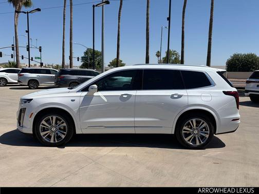 Crystal White Tricoat 2023 Cadillac XT6 Premium Luxury FWD