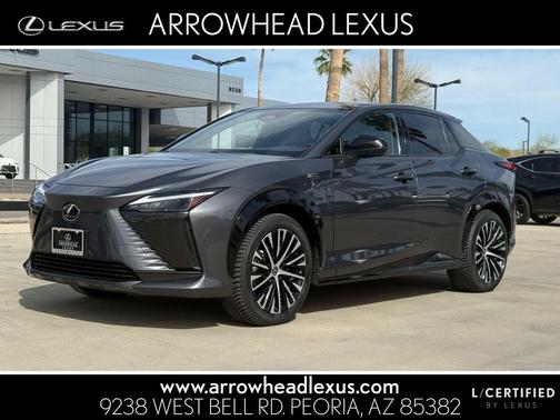 Cloudburst Gray/Black 2023 Lexus RZ 450e Luxury SUV