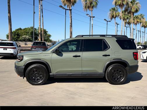 Ash Green Metallic 2026 Honda Passport AWD TrailSport Elite Blackout