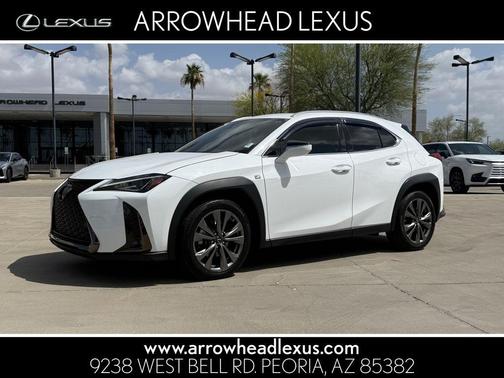 Ultra White 2019 Lexus UX 200 F Sport
