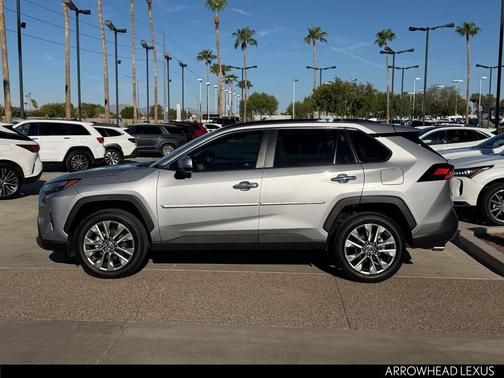 Silver Sky Metallic 2025 Toyota RAV4 Limited