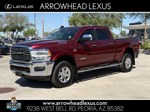 Delmonico Red Pearlcoat 2021 RAM 2500 Laramie Crew Cab 4x4 6'4' Box