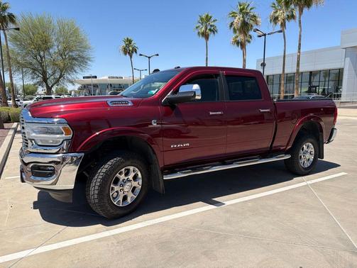 Delmonico Red Pearlcoat 2021 RAM 2500 Laramie Crew Cab 4x4 6'4' Box