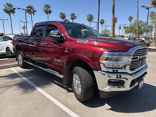 Delmonico Red Pearlcoat 2021 RAM 2500 Laramie Crew Cab 4x4 6'4' Box