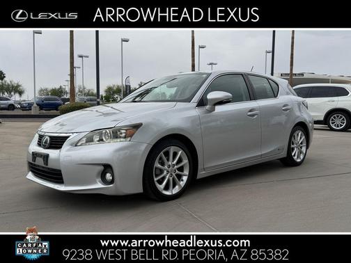 Silver Lining Metallic 2013 Lexus CT 200h Premium