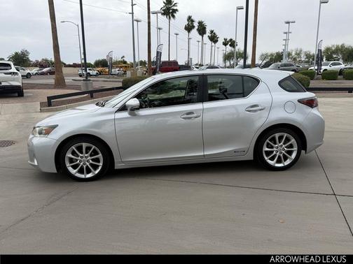 Silver Lining Metallic 2013 Lexus CT 200h Premium