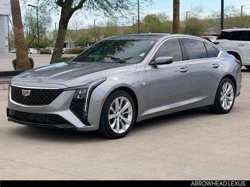 Argent Silver Metallic 2026 Cadillac CT5 Premium Luxury