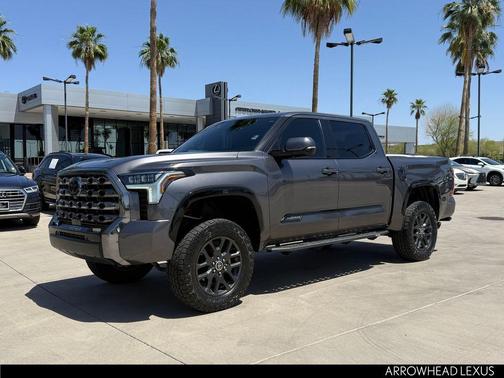 Magnetic Gray Metallic 2023 Toyota Tundra Platinum