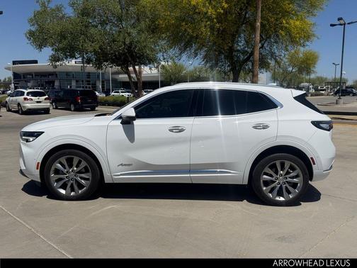 Olympic White 2022 Buick Envision AWD Avenir